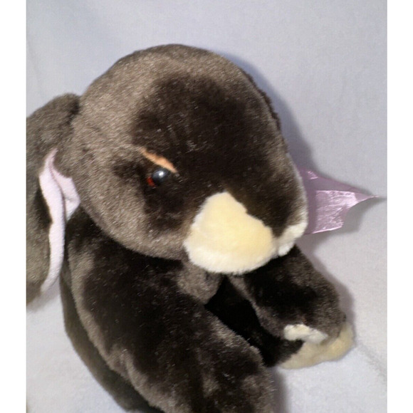 Commonwealth 2003 Brown Cream Bunny Rabbit Plush Stuffed Animal Lop Eared Easter - Picture 10 of 12